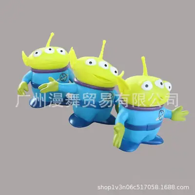 Hot-Selling Foreign Trade Product: Toy Story Three-Eyed Alien Plush Doll, Home Decor, Claw Machine Prize