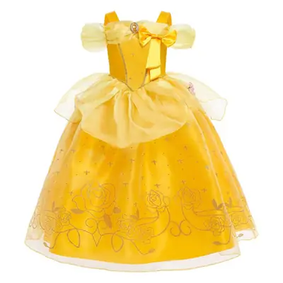 Pink Princess Bell Dress for Girls Summer Dress