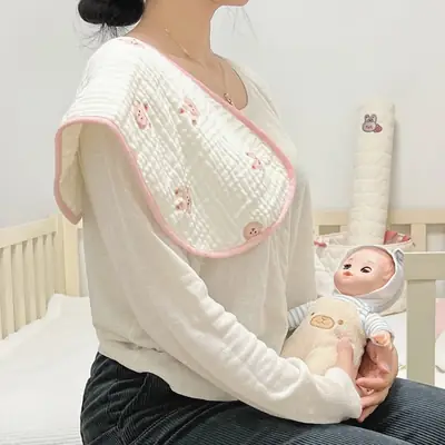 Newborn Burp Towel Pure Cotton Anti-Vomiting Shoulder Pad