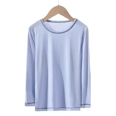 Children Long Sleeve T-Shirt Soft Modal Pink