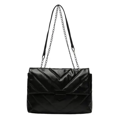 Black Quilted Crossbody Bag for Women 2023