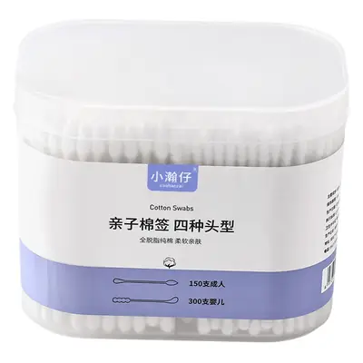 Double Head Cotton Swabs 450 Family Baby Ear Cleaning