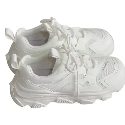 White Thick Casual Shoes for Women 2023
