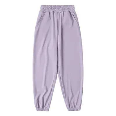 Summer Korean Style Gray Trousers for Girls
