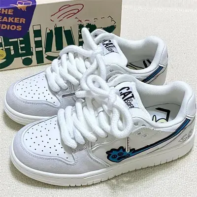 Summer Trendy Sneakers Women's 2023 New Niche All-match Couple Casual Shoes Ins All-match High-quality White Shoes