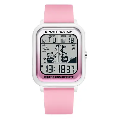 Sanda Gradient Digital Sport Watch with Water Resistant Blue Band