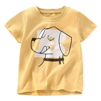 Summer Cotton T-Shirt for Boys Loose Casual All-Matching