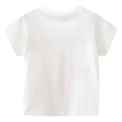 Summer Boys T-Shirt White 34 Threads 321 Print