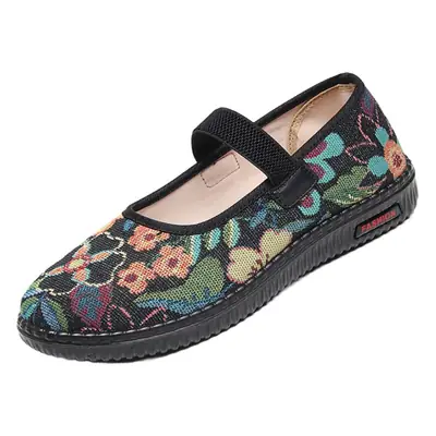 Women's Floral Slip-On Shoes with Soft Sole