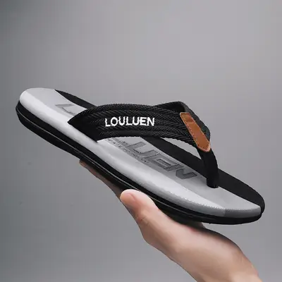 2026 New Summer Slippers for Men, Trendy Casual Beach Flip-Flops for Men, Wholesale Flip-Flops for Home Use