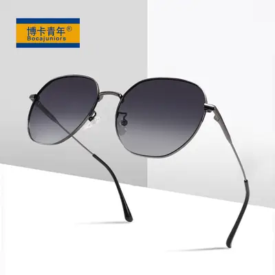 Men Women Metal Polarized Sunglasses UV Protection