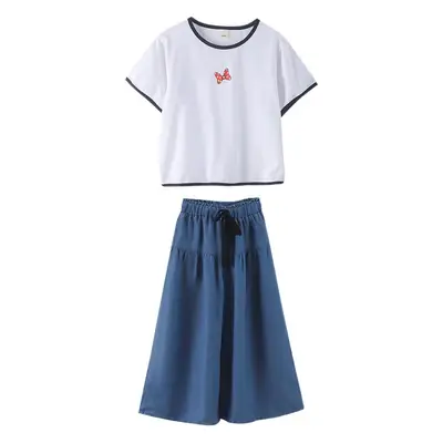 Girls 2-Piece Western Suit Medium Large Summer Wear