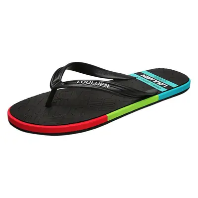 Popular Flip-Flops Men's Summer Non-Slip Flat Comfortable Sandals and Slippers Outdoor Wear Casual Distinctive Sandals