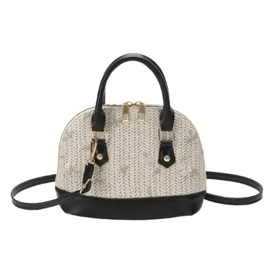 Elegant Woven Straw Handbag for Women Spring Summer