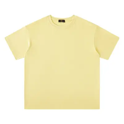 Tilani Yellow Cotton T-Shirt 2025 Spring Summer