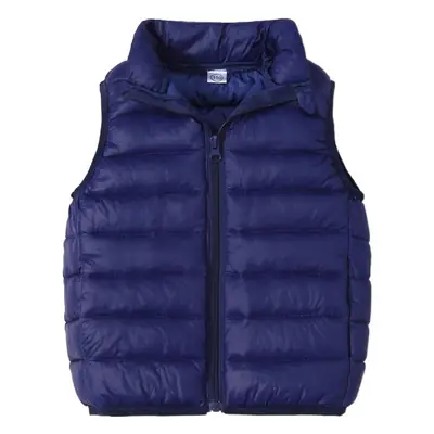 Black Hooded Vest for Boys Girls Winter Wear
