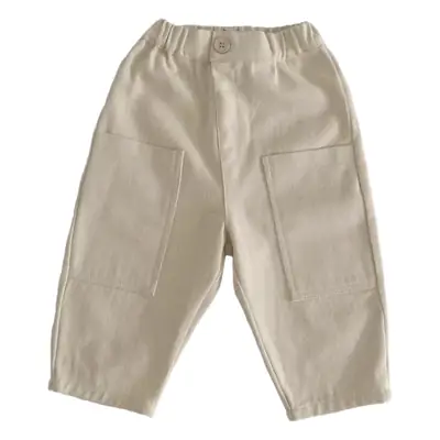 Autum Gl-Kids Cargo Pants Large Flap Pocket Washable