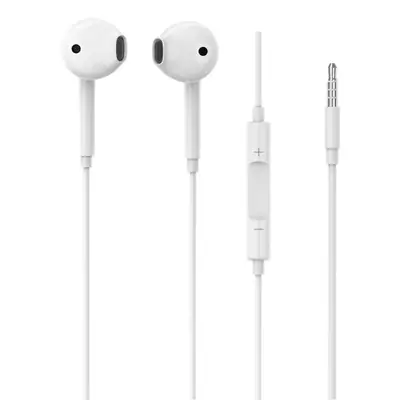 3.5mm Round Jack Earphones for Apple Android Huawei