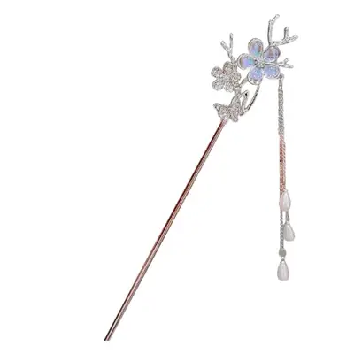Antique Flower Tassel Hairpin for Women