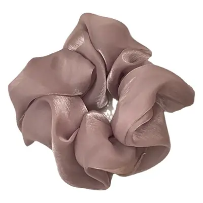 Dark Purple Lazy Fluffy Scrunchie for Women