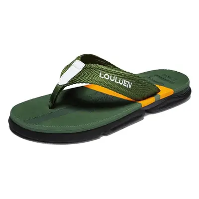 Cross-Border Men's Slippers for Summer Outer Wear, Trendy and Fashionable Flip-Flops, Lightweight Non-Slip Flip-Flops, Beach Sandals for Men