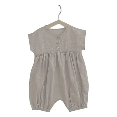 Baby's Summer Shorts Set Hemp Cotton Short Sleeve