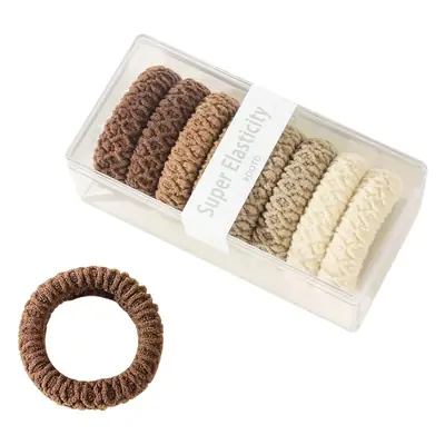 Qiyue Wool Coil Hair Rope 5 Colors Boxed
