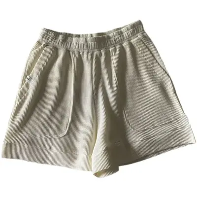 Women's Waffle Shorts Brown 34x38