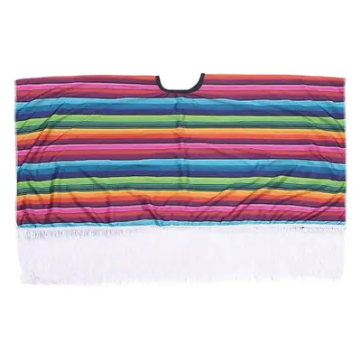 Mexican Shawl Costume for Kids with Fringe Trim