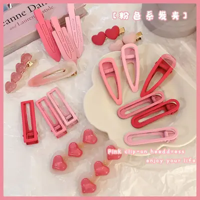 Blue Sweet Small Hairpin Side Clip Women's Side Cute Hairpin