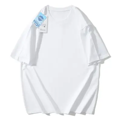 Men's Navy Blue Antibacterial Cotton T-Shirt 260g