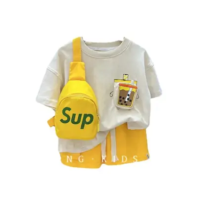 Family Matching T-Shirts 2025 Summer for 3 Kids