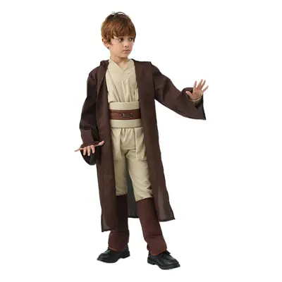 Child Star Wars Jedi Hooded Costume Brown