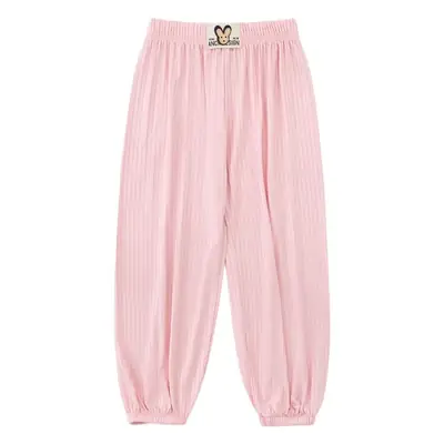 Women's White Modal Pants Lightweight Casual Home Air Conditioning Pants
