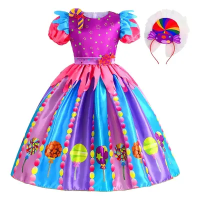 White Mesh Candy Skirt for Kids Halloween Christmas