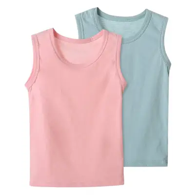 2024 Summer Cotton Sleeveless Vest for Kids
