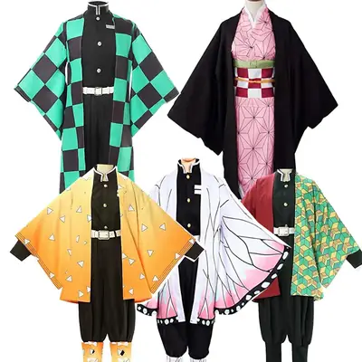 Ghost Blade Halloween Cosplay Set Black Plus Size