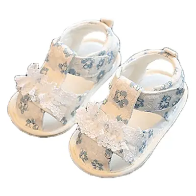 Baby Shoes, Summer Sandals, March 6, Newborn Pre-Walking Shoes, Baby Soft-Soled Cloth Shoes, Handmade and Non-Slip
