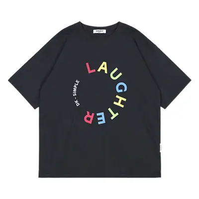 Kids Laughing Outershot T-Shirts Blue Gray Medium to XL