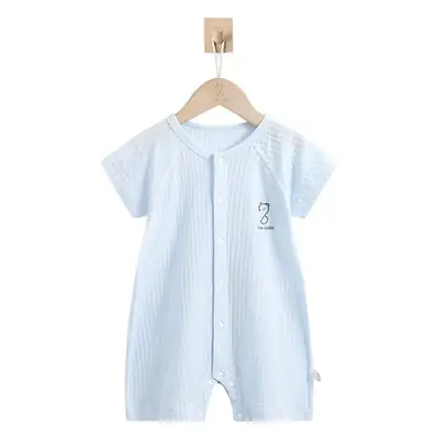 Baby Cotton Shorts Set Light Blue Summer Wear