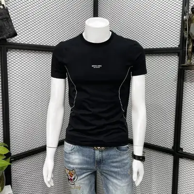 Short Sleeve Pure Cotton T-Shirt for Boys Summer Wear
