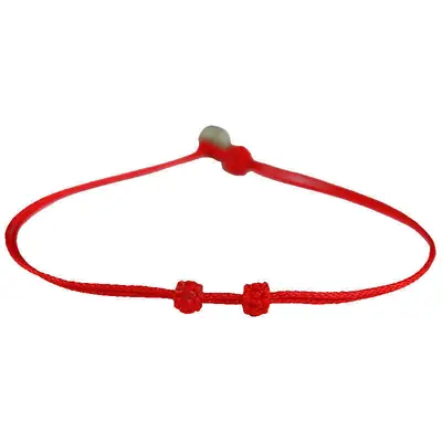 Handwoven Red Rope Bracelet for Men Women Adjustable Length