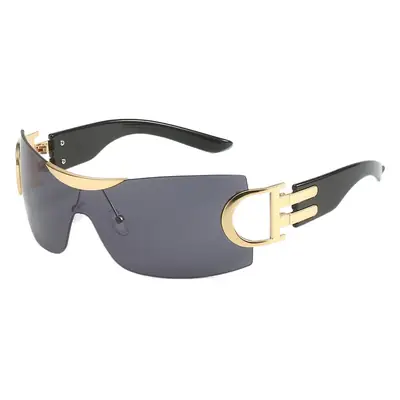European Sports Sunglasses with Color-Blended Frames
