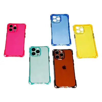 Cross-Border Apple 17Air Four-Corner Lanyard Phone Case Transparent Color 16Promax Protective Case