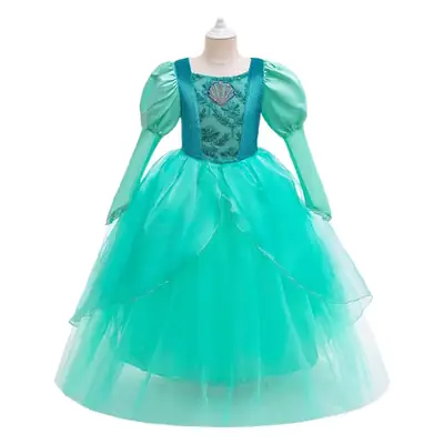 Foreign Trade Autumn Mermaid Ellie Princess Dress