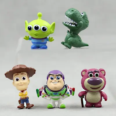 Toy Story Five Doll Buzz Woody Strawberry Bear diy Hanging Decorative Ornaments