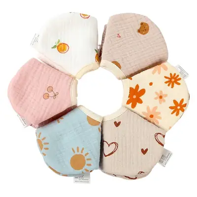 Baby Slip Bag Set 4 Pcs Cotton Floral Design