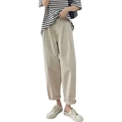Pregnant Women's Loose Wide Leg Pants 2024 Spring