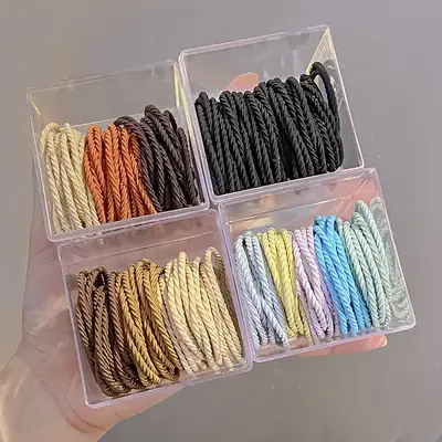 2025 Spring Women's Hair Ties Geometric Line High Elasticity