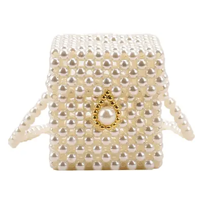 Girls' Pearl Chain Crossbody Bag Summer New